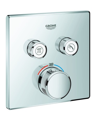 Термостат скрытого монтажа на 2 потребителя Grohe Grohtherm SmartControl (29124000)