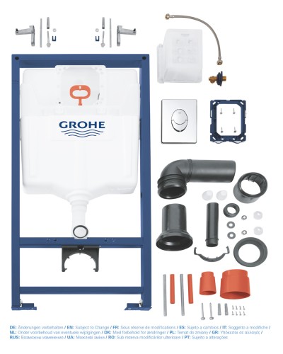 Система інсталяції для унітазу 3 в 1 Grohe Rapid SL (38721001)