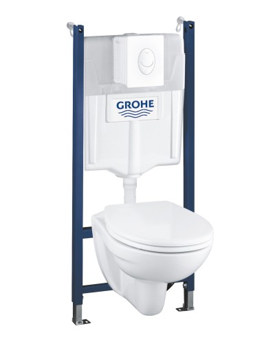 Комплект інсталяції з унітазом 4 в 1 Grohe Solido Ceramic Bundle (39117000)