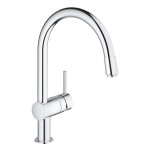 Смеситель для кухни с выдвижным изливом Grohe Minta (32918000)