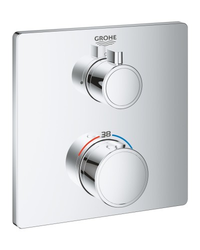 Термостат скрытого монтажа для 1 потребителя Grohe Grohtherm Convent. Concealed (24078000)