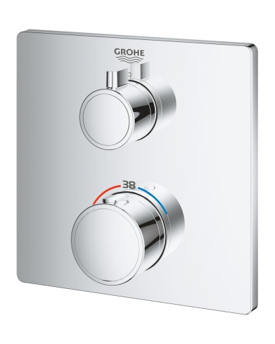 Термостат скрытого монтажа для 1 потребителя Grohe Grohtherm Convent. Concealed (24078000)