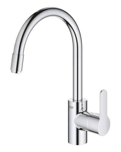 Смеситель для кухни с выдвижным изливом Grohe Eurostyle Cosmopolitan (31126004)