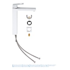 Смеситель на столешницу для раковины XL-размера Grohe Eurocube (23406000).