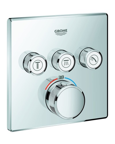 Термостат скрытого монтажа на 3 потребителя Grohe Grohtherm SmartControl (29126000)