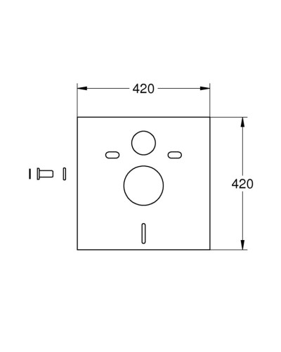 Комплект для звукоізоляції Grohe (37131000)