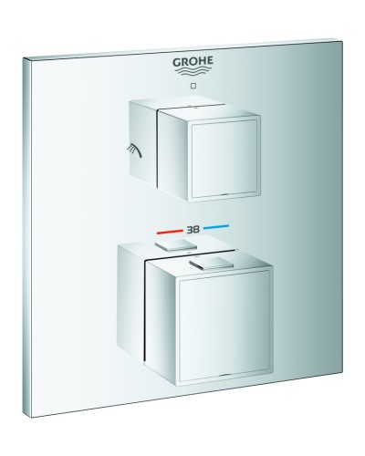 Термостат скрытого монтажа на 2 потребителя Grohe Grohtherm Cube (24154000)