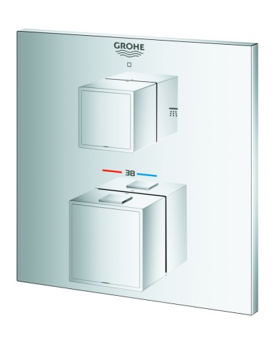 Термостат скрытого монтажа на 2 потребителя Grohe Grohtherm Cube (24154000)