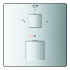 Термостат скрытого монтажа на 2 потребителя Grohe Grohtherm Cube (24154000)