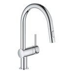 Змішувач для кухні з висувним виливом Grohe Minta (32321002)