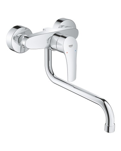 Змішувач для кухні для настінного монтажу Grohe Eurosmart New (32224003)