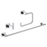 Набір аксесуарів 3 в 1 Grohe Essentials Cube New (40777001)