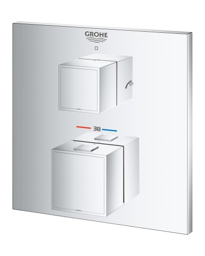 Термостат скрытого монтажа на 2 потребителя Grohe Grohtherm Cube (24155000)