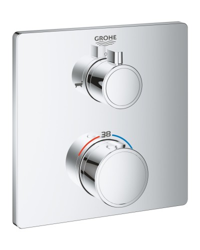 Термостат скрытого монтажа на 2 потребителя Grohe Grohtherm Convent. Concealed (24080000)