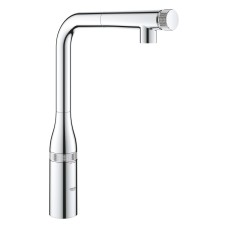 Змішувач для кухні з висувним виливом Grohe Essence SmartControl (31615000)