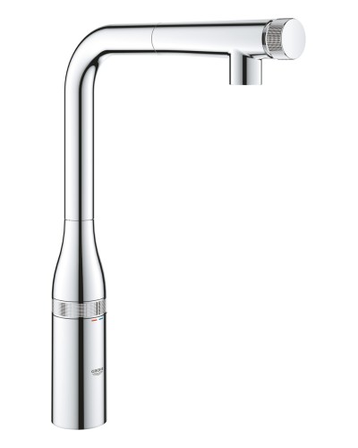 Смеситель для кухни с выдвижным изливом Grohe Essence SmartControl (31615000)