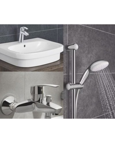 Набір змішувачів Grohe Eurosmart M-Size для ванної кімнати (123246M)