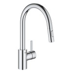 Змішувач для кухні з висувним виливом Grohe Eurosmart Cosmopolitan (31481001)