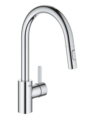 Змішувач для кухні з висувним виливом Grohe Eurosmart Cosmopolitan (31481001)