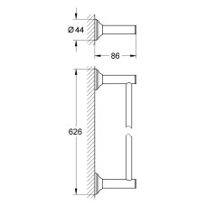 Полотенцедержатель Grohe Essentials Authentic (40653001)