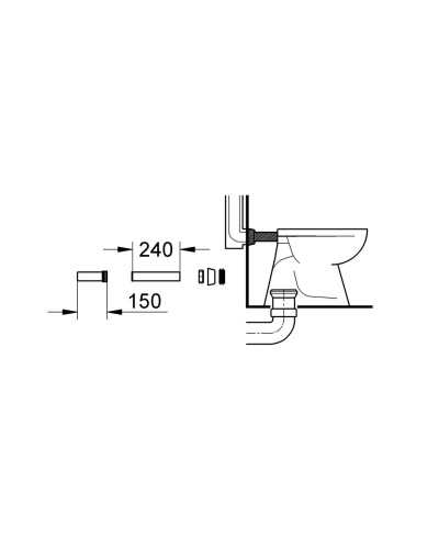 Впускний гарнітур Grohe (37102SH0)