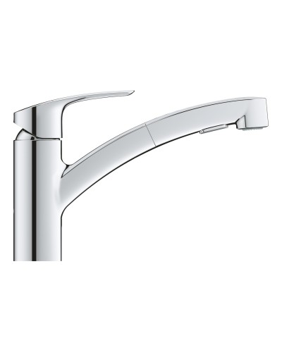 Змішувач для кухні з висувним виливом Grohe Eurosmart New (30305001)