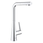 Змішувач для кухні з висувним виливом Grohe Zedra (32553002)