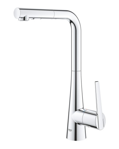 Смеситель для кухни с выдвижным изливом Grohe Zedra (32553002)