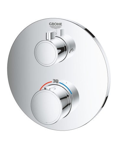 Термостат скрытого монтажа на 2 потребителя Grohe Grohtherm Convent. Concealed (24077000)