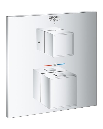 Термостат скрытого монтажа для 1 потребителя Grohe Grohtherm Cube (24153000)