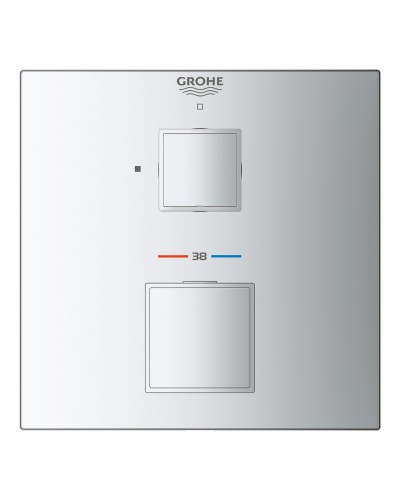 Термостат скрытого монтажа для 1 потребителя Grohe Grohtherm Cube (24153000)