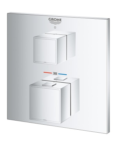 Термостат скрытого монтажа для 1 потребителя Grohe Grohtherm Cube (24153000)