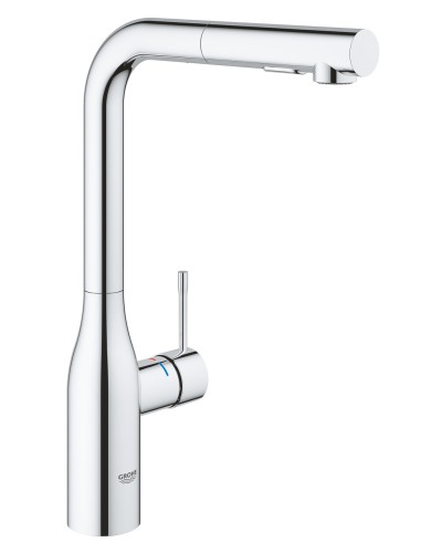 Змішувач для кухні з висувним виливом Grohe Essence New (30270000)