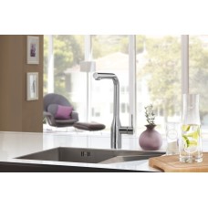 Смеситель для кухни с выдвижным изливом Grohe Essence New (30270000)