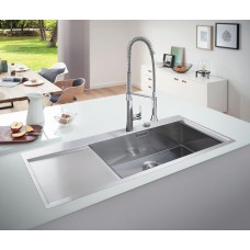 Мойка кухонная Grohe EX Sink K1000 (двойное крыло слева) (31582SD0)