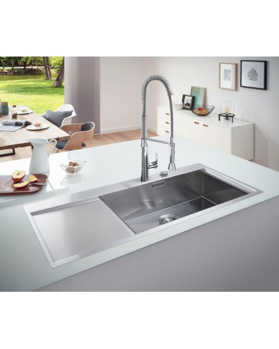 Мийка кухонна Grohe EX Sink K1000 (подвійне крило зліва) (31582SD0)