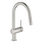 Смеситель для кухни с выдвижным изливом Grohe Minta (32321DC2)