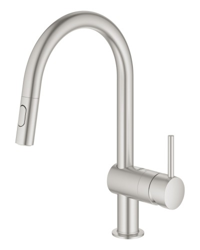 Смеситель для кухни с выдвижным изливом Grohe Minta (32321DC2)