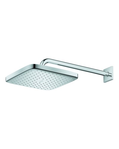 Верхній душ з настінним кронштейном Grohe Tempesta Cube (26687000)