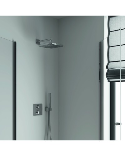 Верхній душ з настінним кронштейном Grohe Tempesta Cube (26687000)