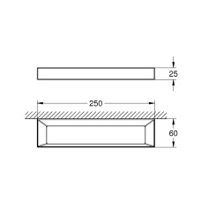Кольцо для полотенца Grohe Selection Cube (40766000)