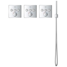 Шланговое подключение с держателем Grohe Euphoria Cube (26370000)