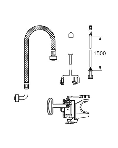 Монтажний комплект Grohe (46944001)