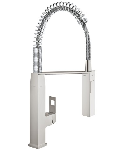 Смеситель для кухни с гибким изливом Grohe Eurocube (31395DC0)