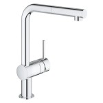 Смеситель для кухни с выдвижным изливом Grohe Minta (32168000)