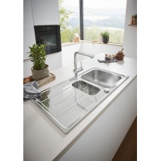 Смеситель для кухни с выдвижным изливом Grohe Minta (32168000)