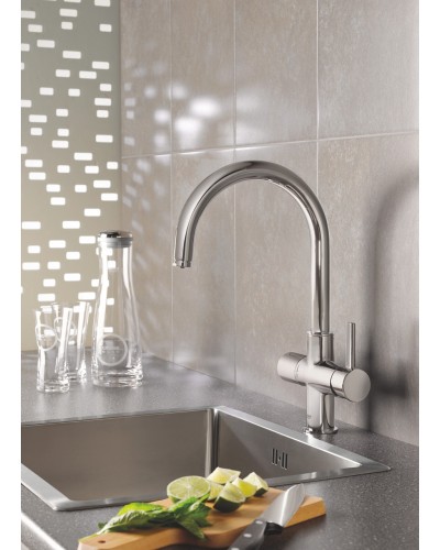 Змішувач для кухні з підключенням до фільтру Grohe Blue Pure (33251000)