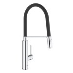 Змішувач для кухні з гнучким виливом Grohe Concetto new (31491000)