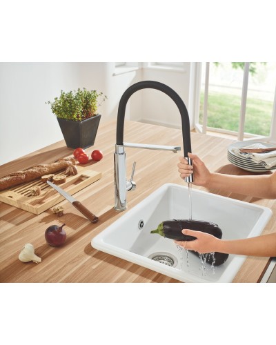 Смеситель для кухни с гибким изливом Grohe Concetto new (31491000)