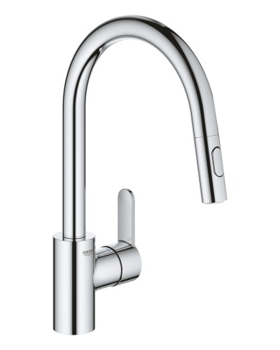 Смеситель для кухни с выдвижным изливом Grohe Eurostyle Cosmopolitan (31482003)